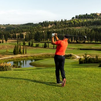 Golf in Tuscany in heart