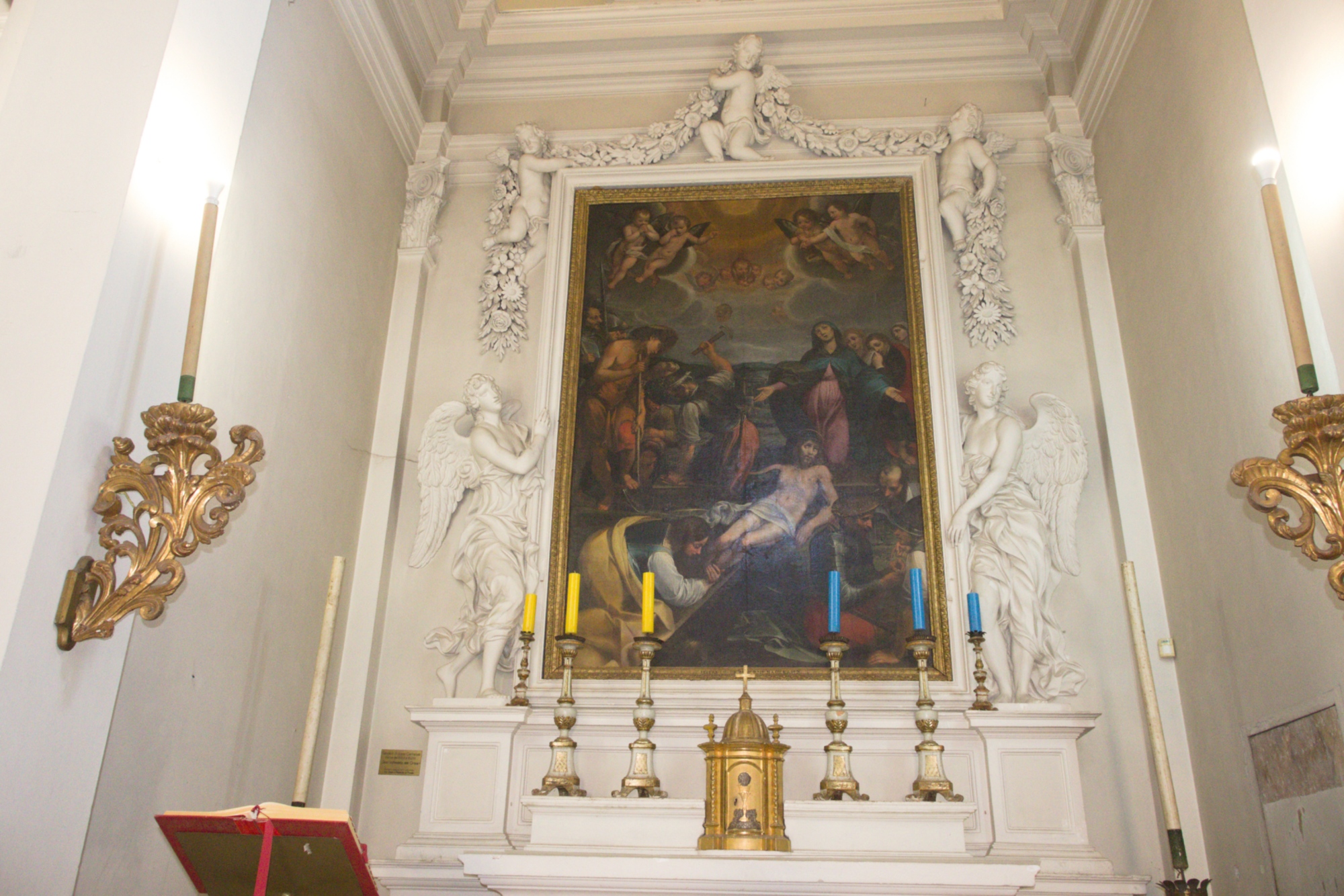 Gesù inchiodato alla Croce di Giovanni Antonio Cerretelli.