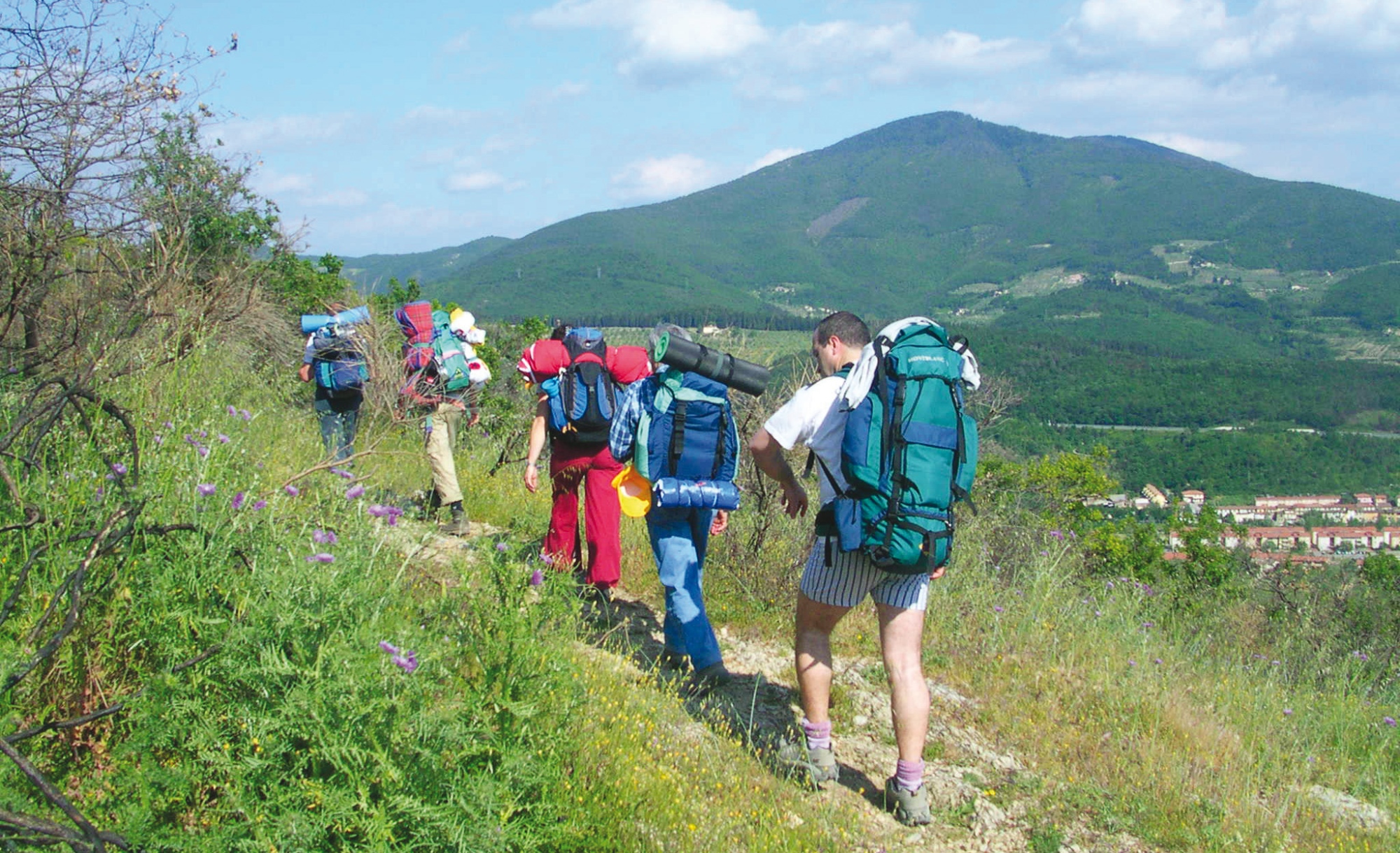 Escursionisti nelle terre di Prato