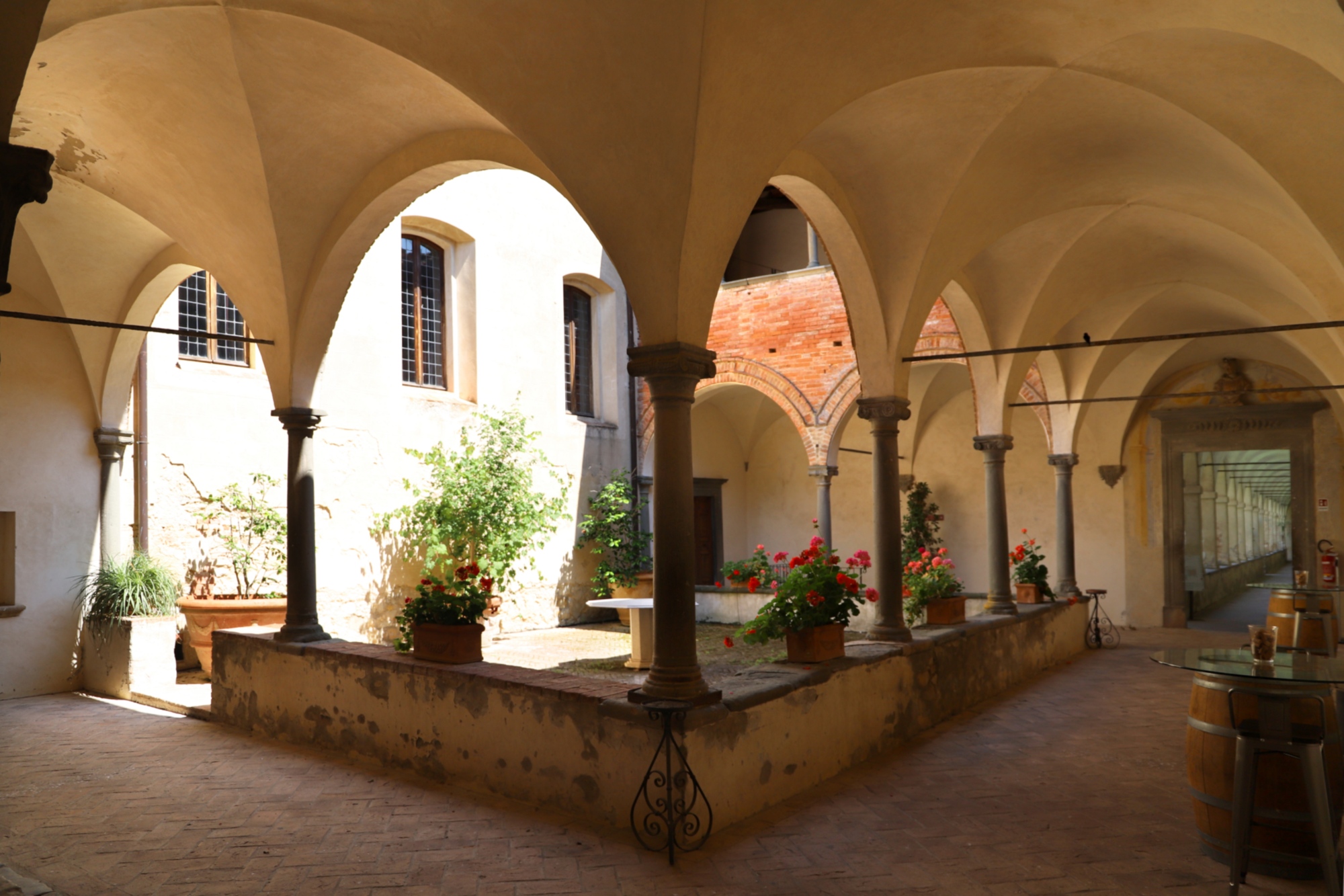 Chiostro della Certosa di Pontignano
