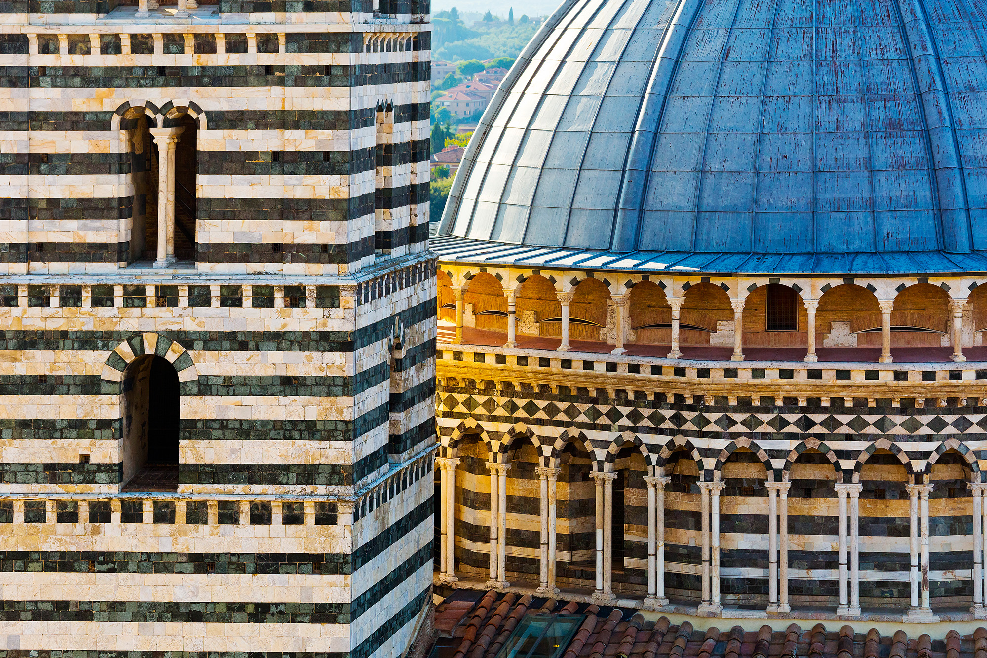 Details of the Siena Cathedral