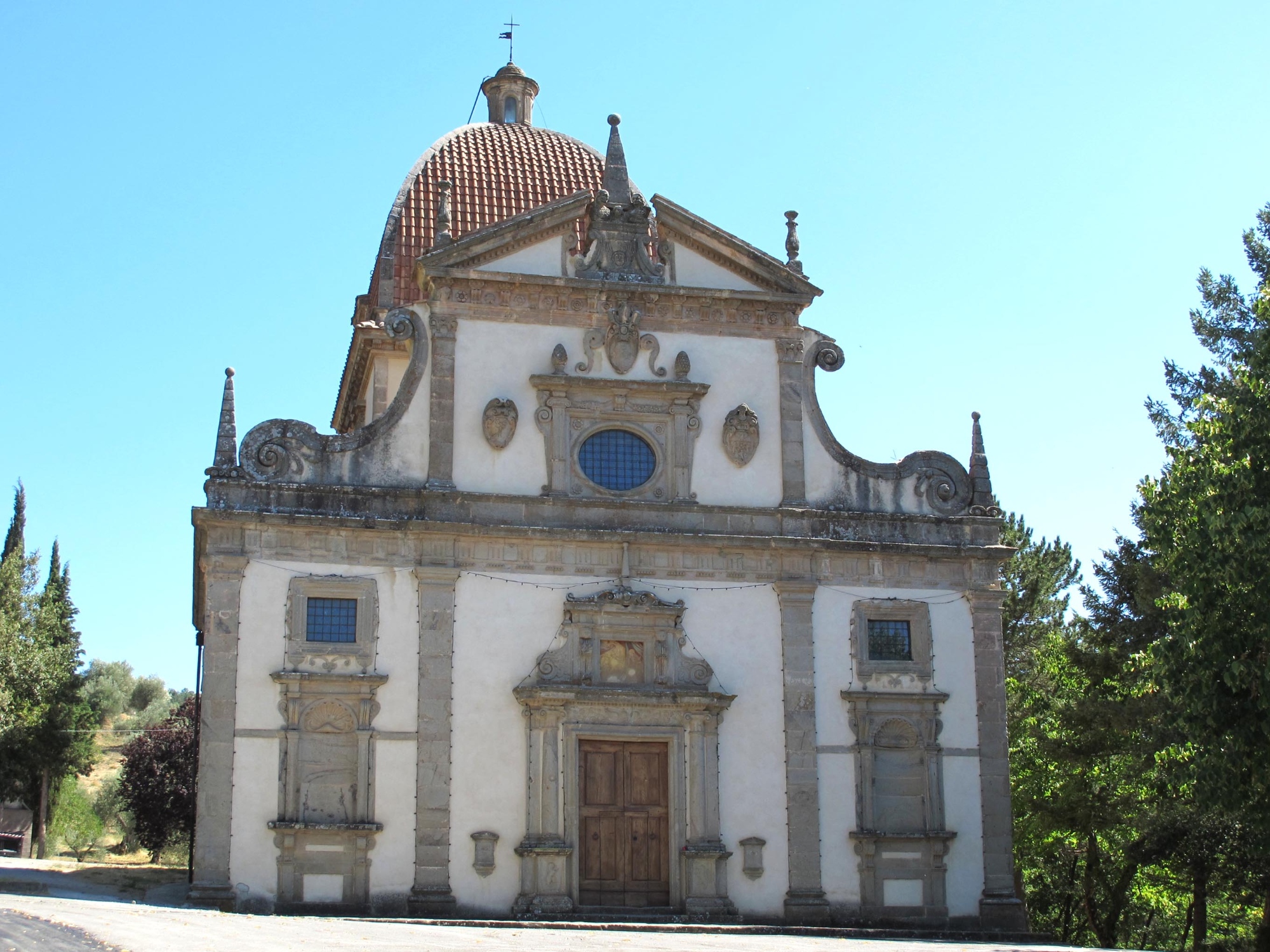 The Sanctuary of Madonna della Carità - Seggiano