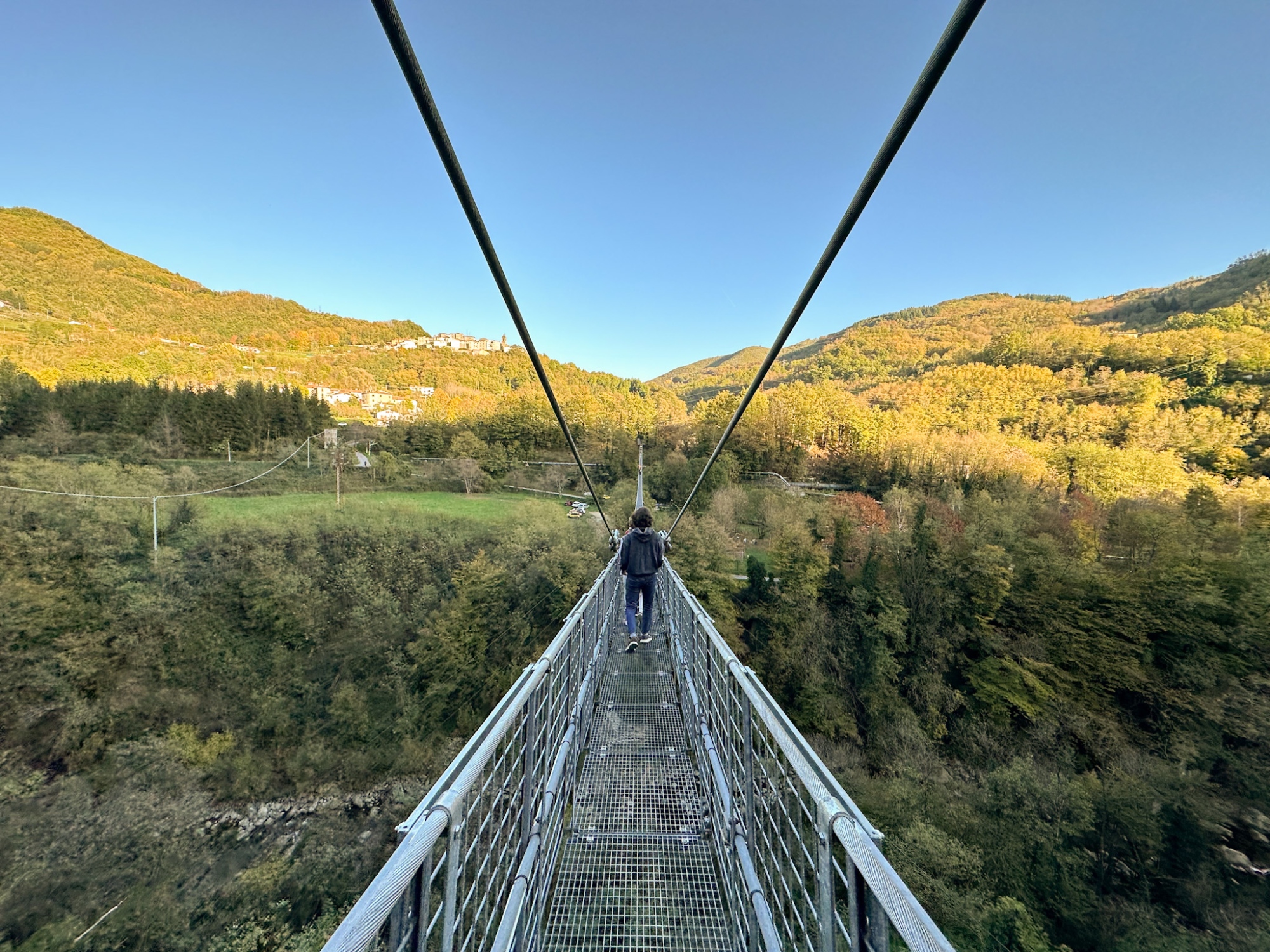 Ferriere suspension bridge