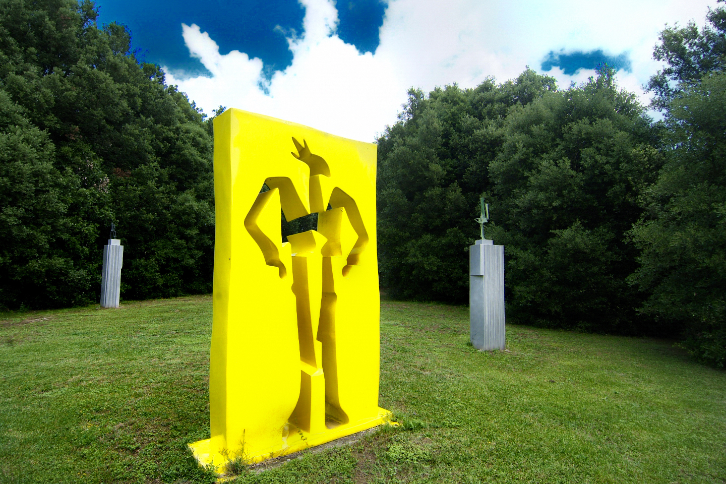 Parco di sculture di Kurt Laurenz Metzler - Uomo Aria