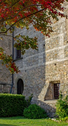 Jardín del Castillo Malaspina de Monti
