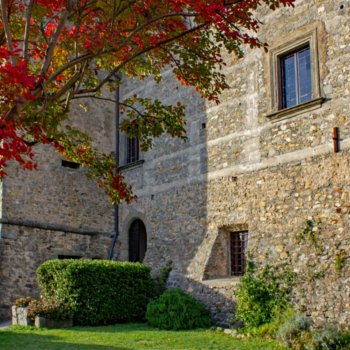 Garten der Burg Malaspina von Monti
