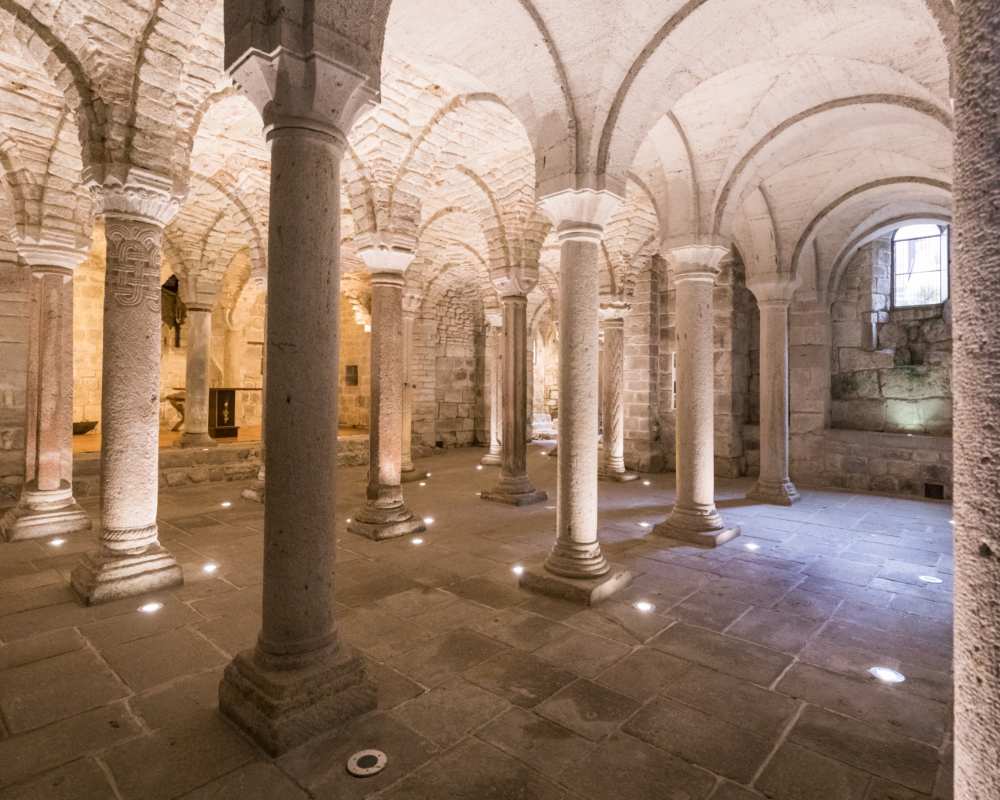 Crypte de l'Abbaye de San Salvatore