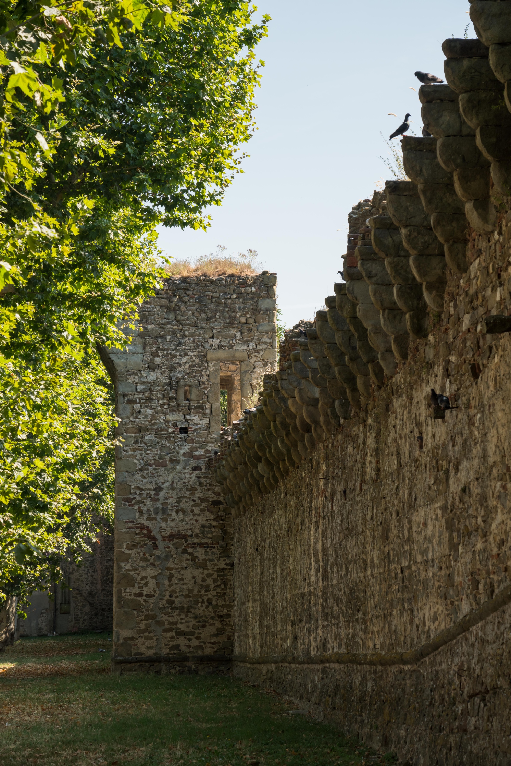 Die Mauern von Lastra a Signa