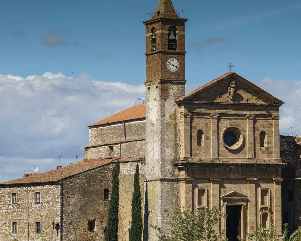 The Church of San Biagio in Caldana in Gavorrano