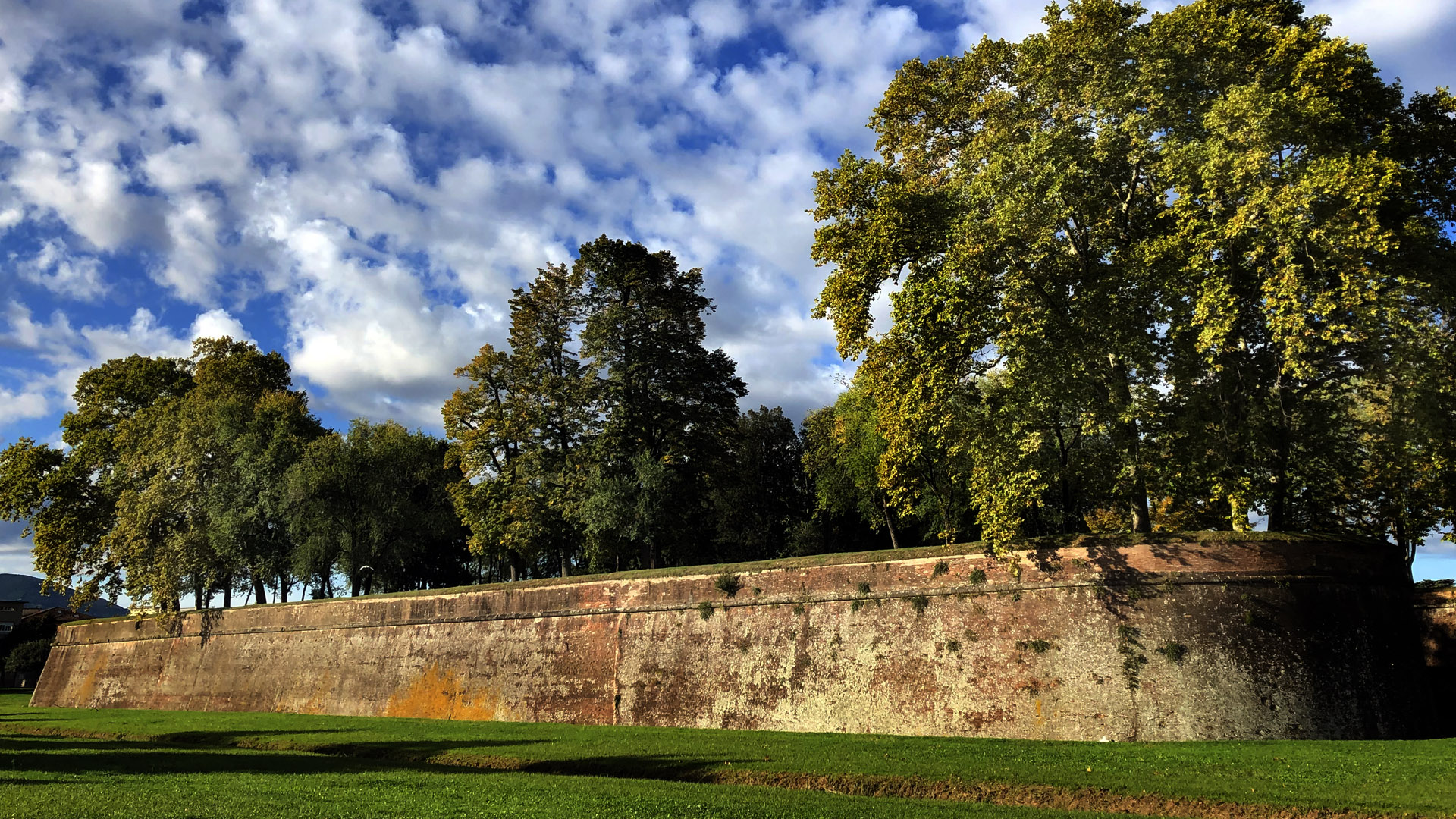 The ramparts of the Walls of Lucca