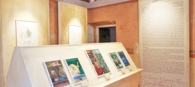 Hall 1 exhibits the paintings of Master Antonio Possenti