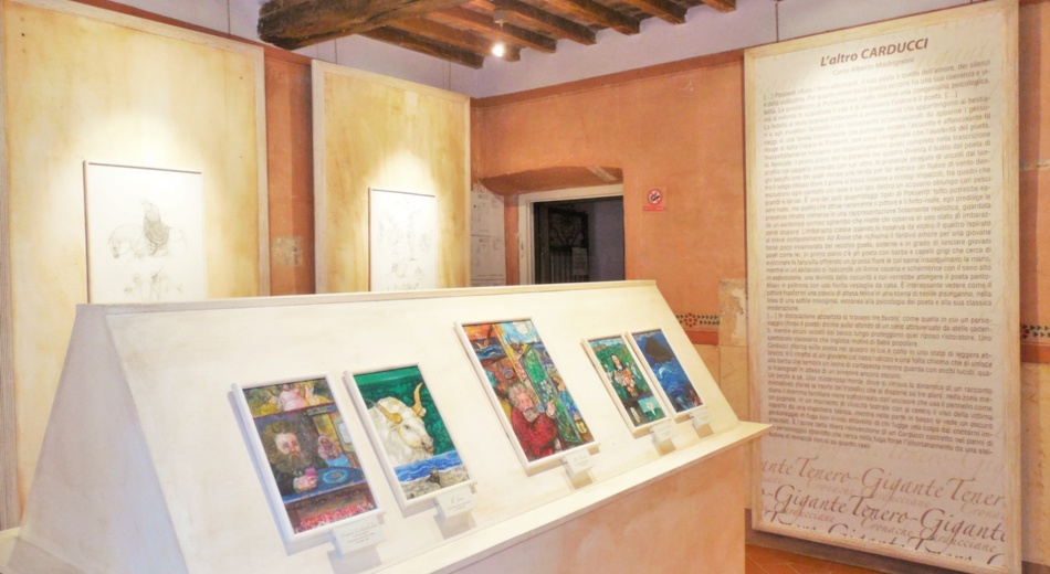 La sala 1 expone las pinturas del maestro Antonio Possenti