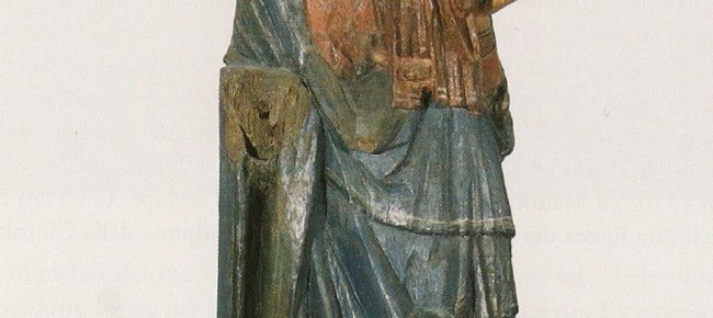 Madonna of Petrognano, wooden sculpture