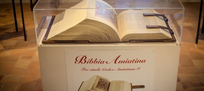 La Biblia de Amiata en el Museo de Abbadia San Salvatore