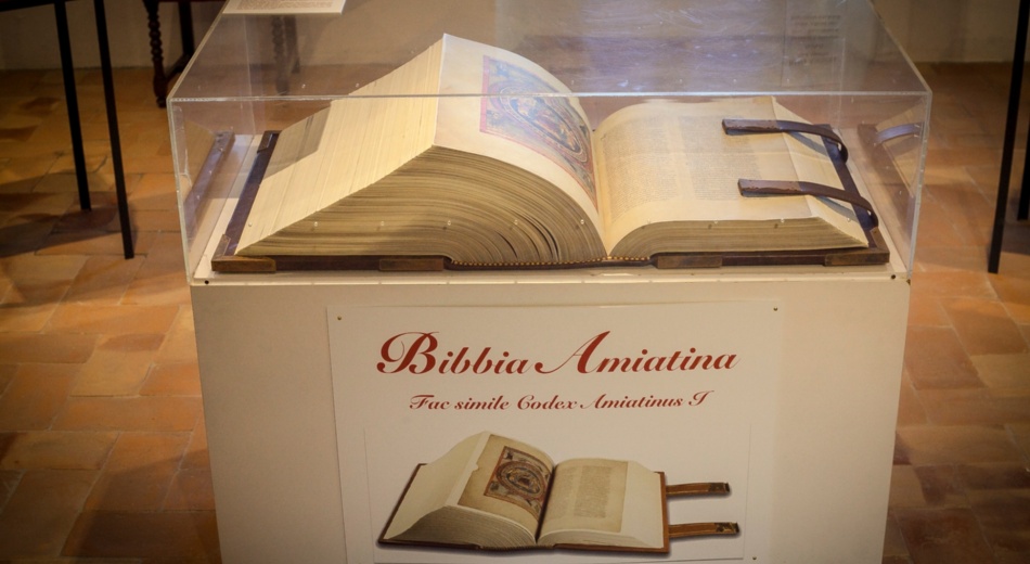La Bibbia Amiatina nel Museo dell'Abbazia  San Salvatore