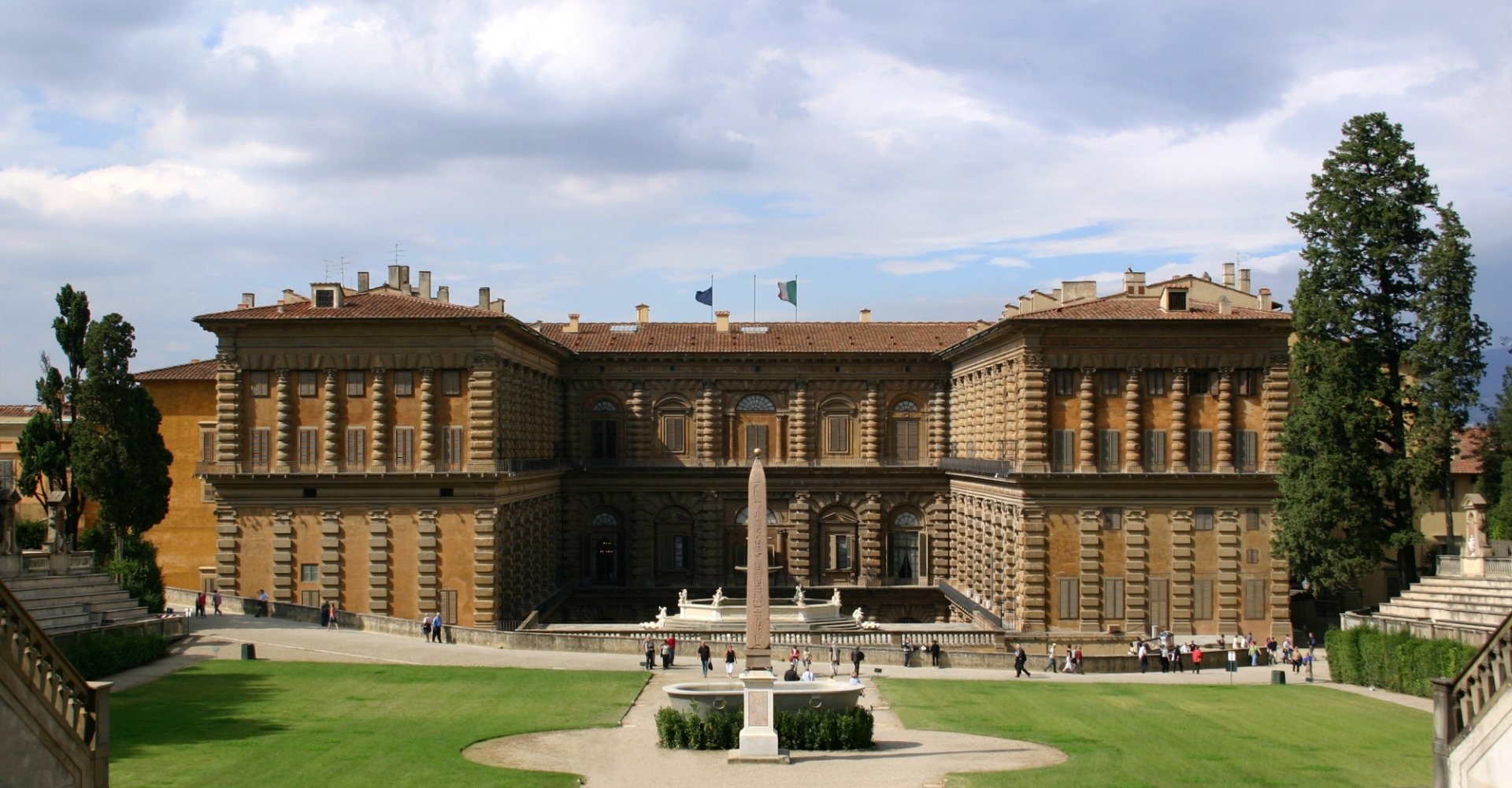 Palazzo Pitti seen from the Boboli Gardens