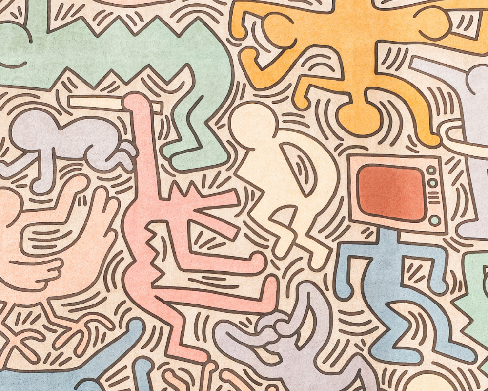 Tuttomondo di Keith Haring