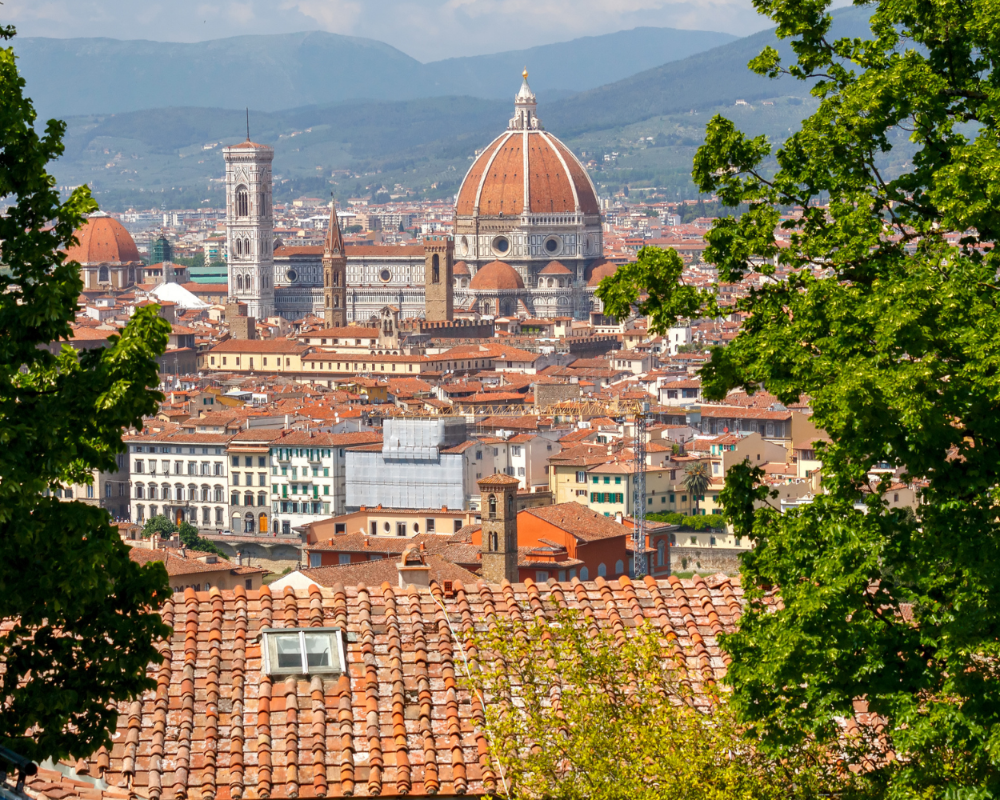 Vista de Florencia desde el Fuerte Belvedere