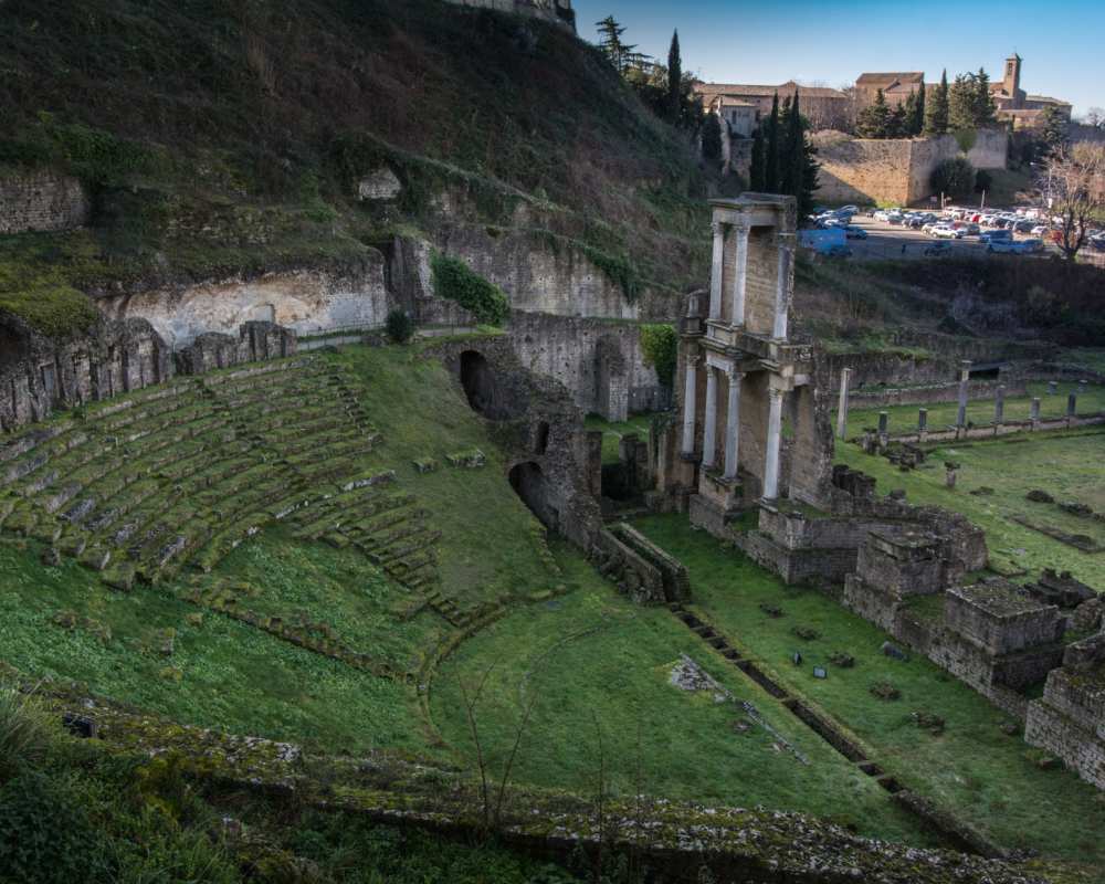 Das Römische Theater in Volterra