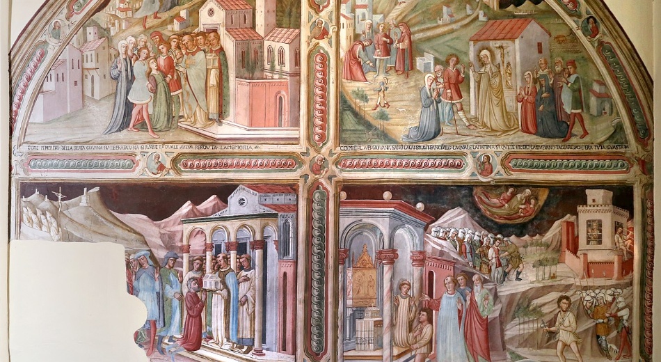 Historias de la Beata Juana realizado por Maestro de 1441