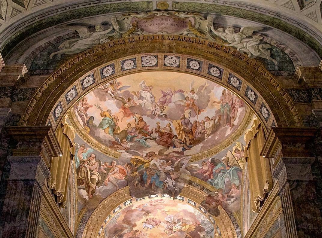 The frescoes of the Church of San Leone