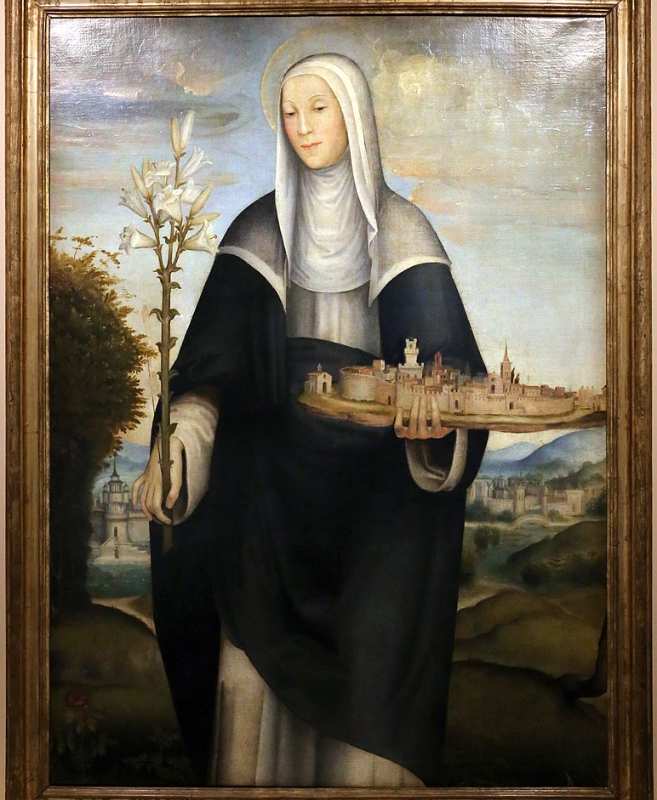 Heilige Agnes Segni, Domenico Beccafumi