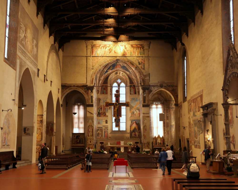 L'intérieur de la Basilique de San Francesco