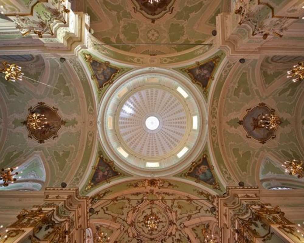 Inside the Co-Cathedral of Santa Maria Assunta in Pontremoli