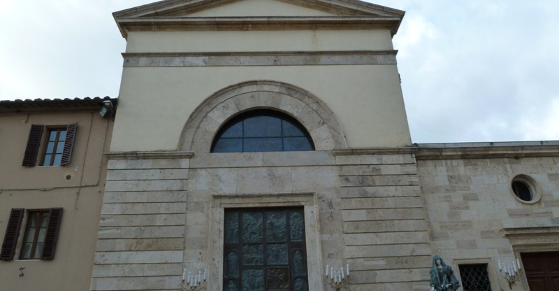 Die Wallfahrtskirche Maria del Patrocinio in Castelnuovo Berardenga