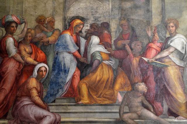 Los frescos de Pontormo en el claustro de la basílica