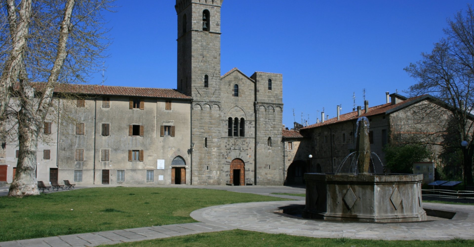Abadía de San Salvatore en Abbadia San Salvatore