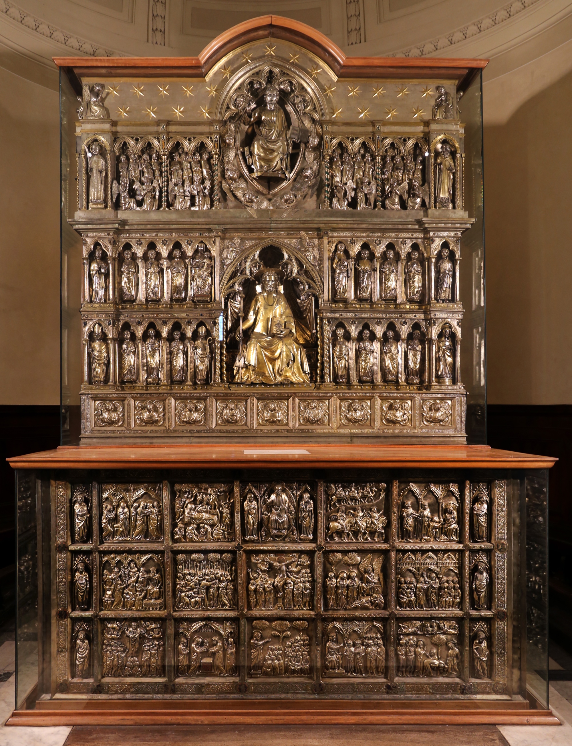 Silver altar of San Jacopo