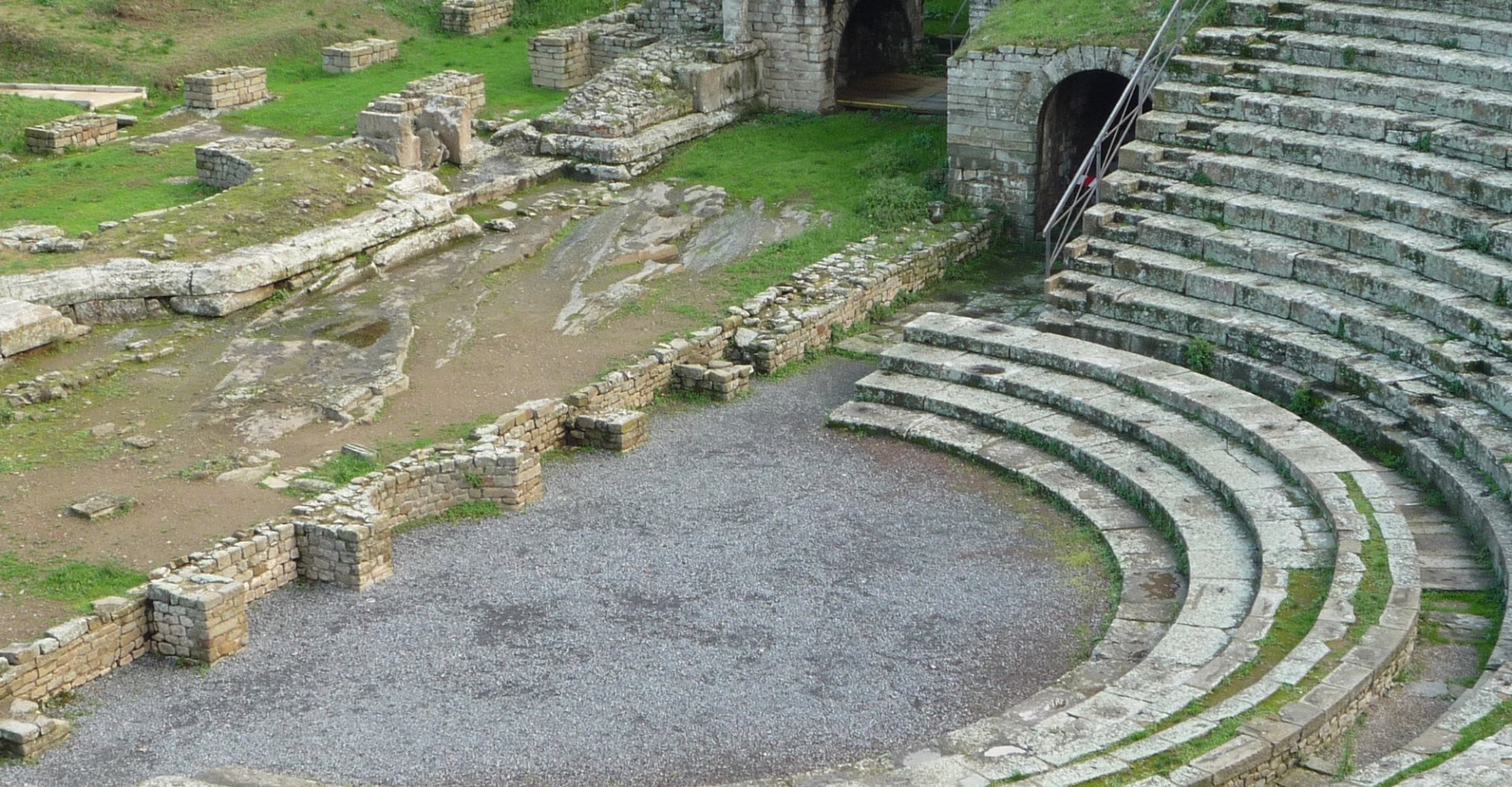 Das römische Amphitheater von Fiesole