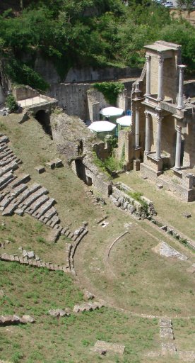 Das Römische Theater in Volterra