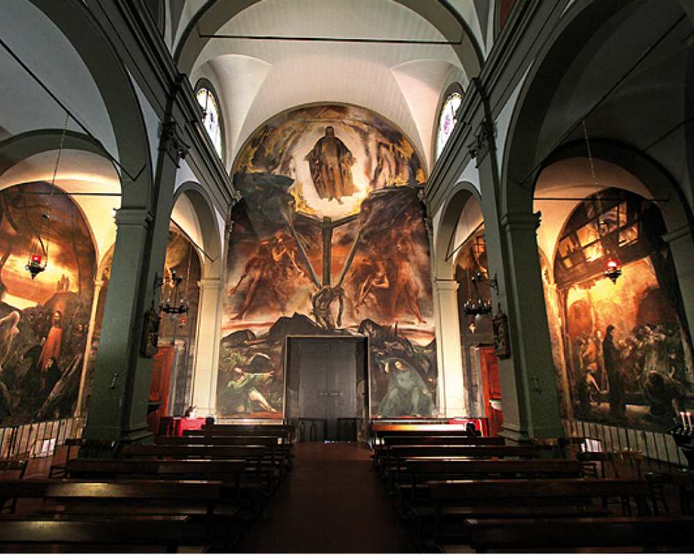 Frescos de Pietro Annigoni, Ponte Buggianese