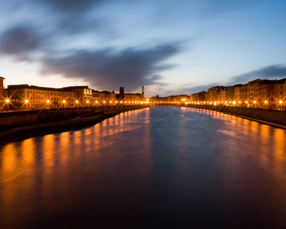 Arno, Pisa