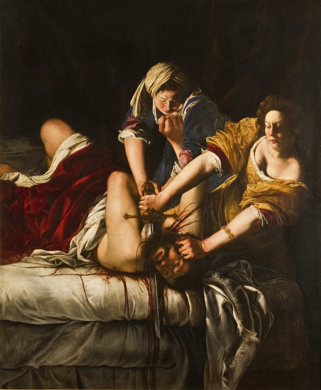 Giuditta che decapita Oloferne, Artemisia Gentileschi