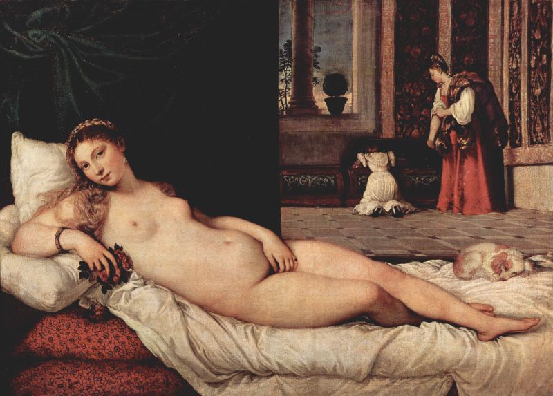 Die Venus von Urbino von Tiziano