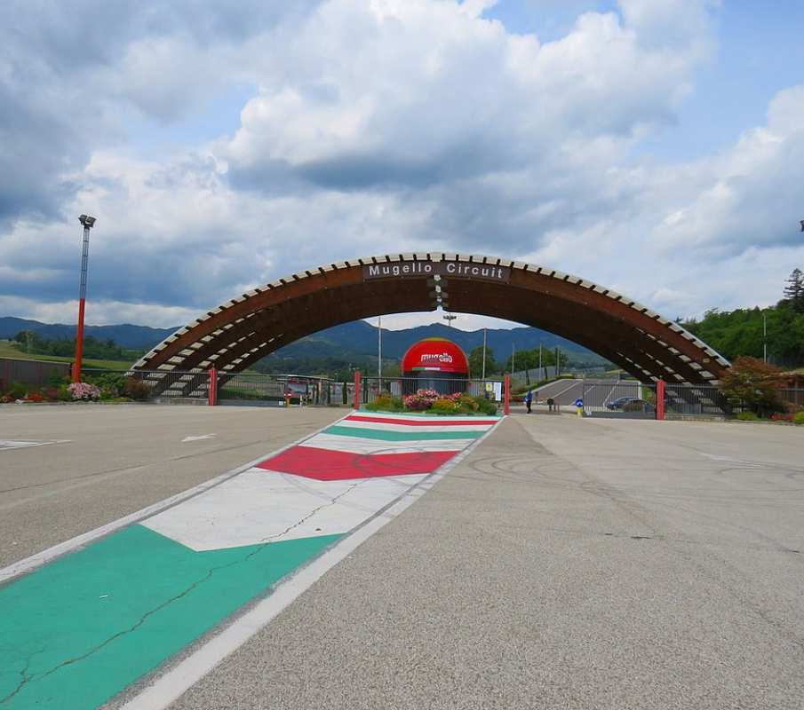 Mugello Circuit, entrance
