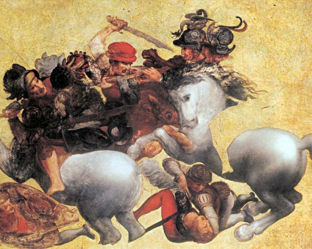 Tavola Doria - battaglia di Anghiari