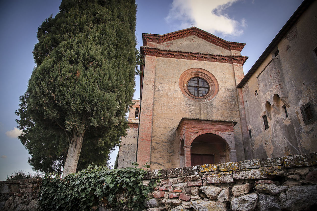 El Monasterio Sant’Anna in Camprena, Pienza