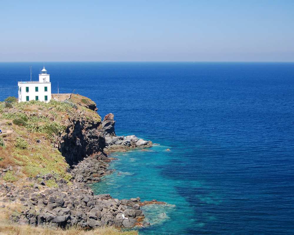 Punta del Ferraione Lighthouse