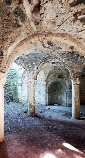 Krypta des Klosters San Salvatore in Giugnano