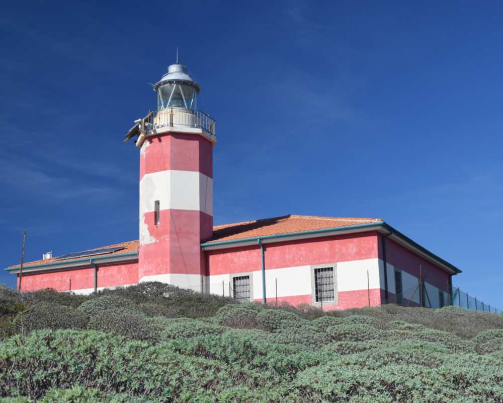 Der Leuchtturm an der Punta Rossa auf Giannutri