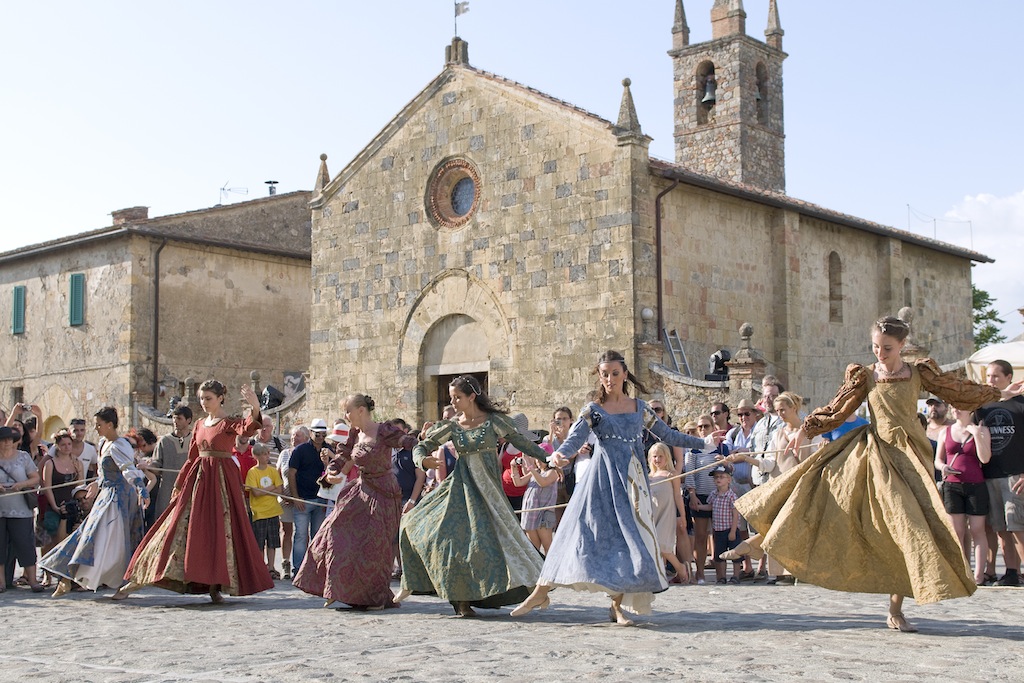 Festival médiéval de Monteriggioni en Toscane