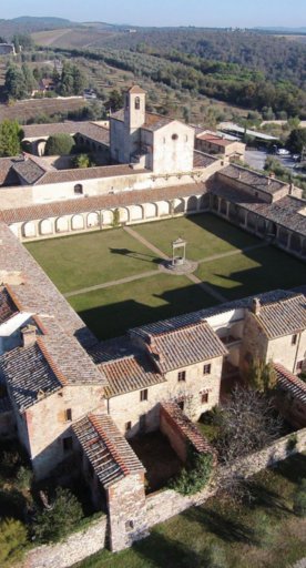 La Cartuja de Pontignano, centro oficial de conferencias de la Universidad de Siena