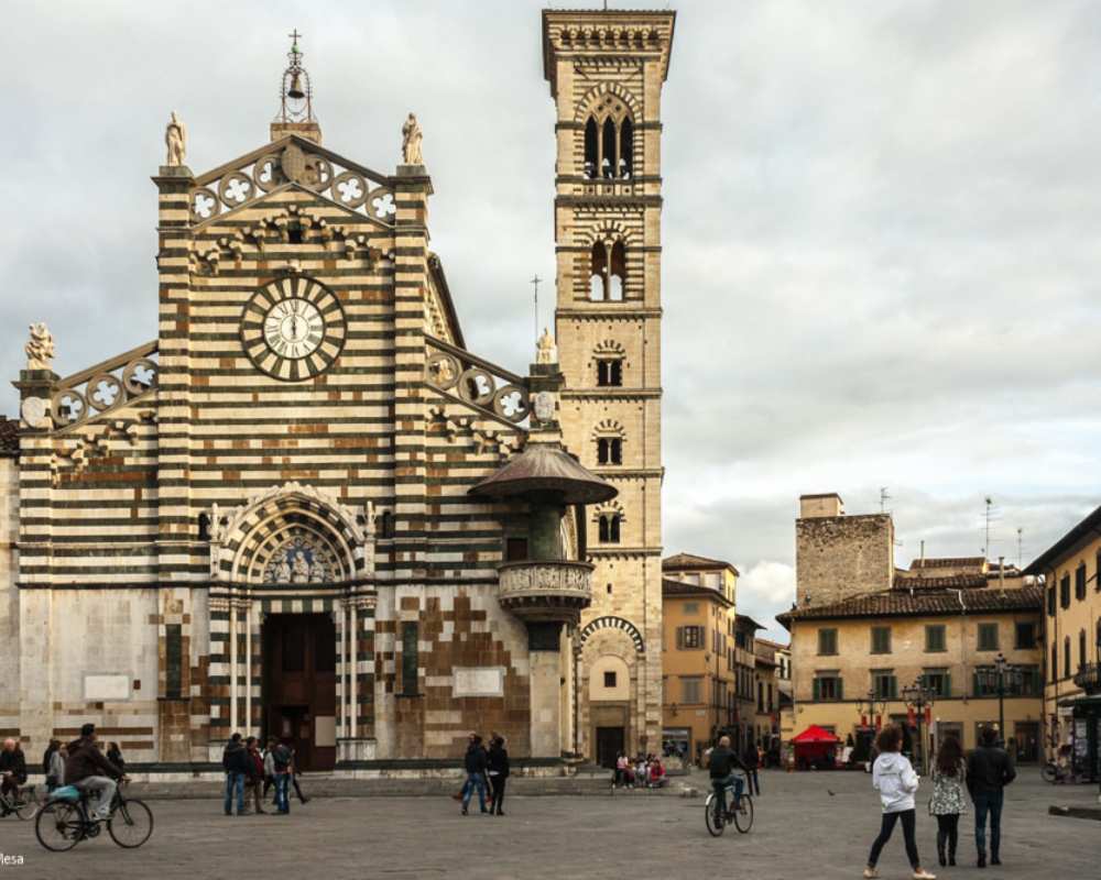 Plaza del Duomo en Prato