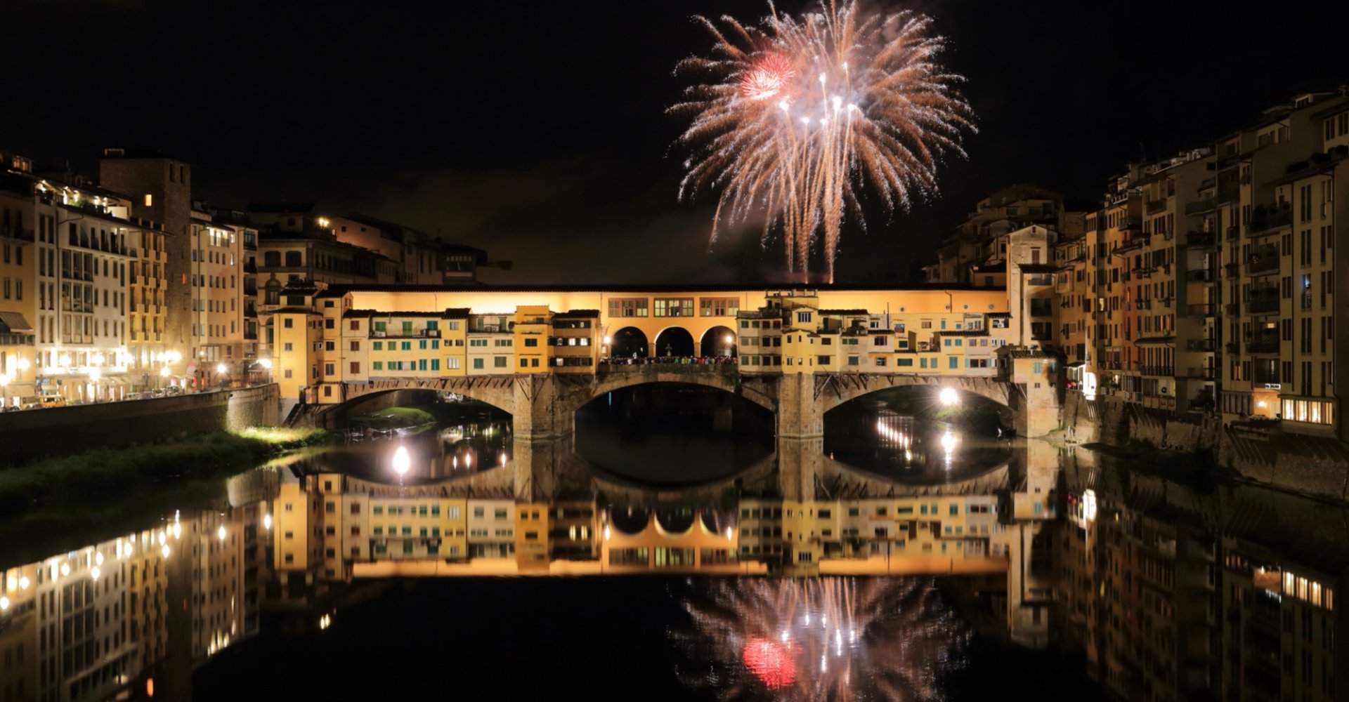 Fuochi d'artificio Ponte Vecchio