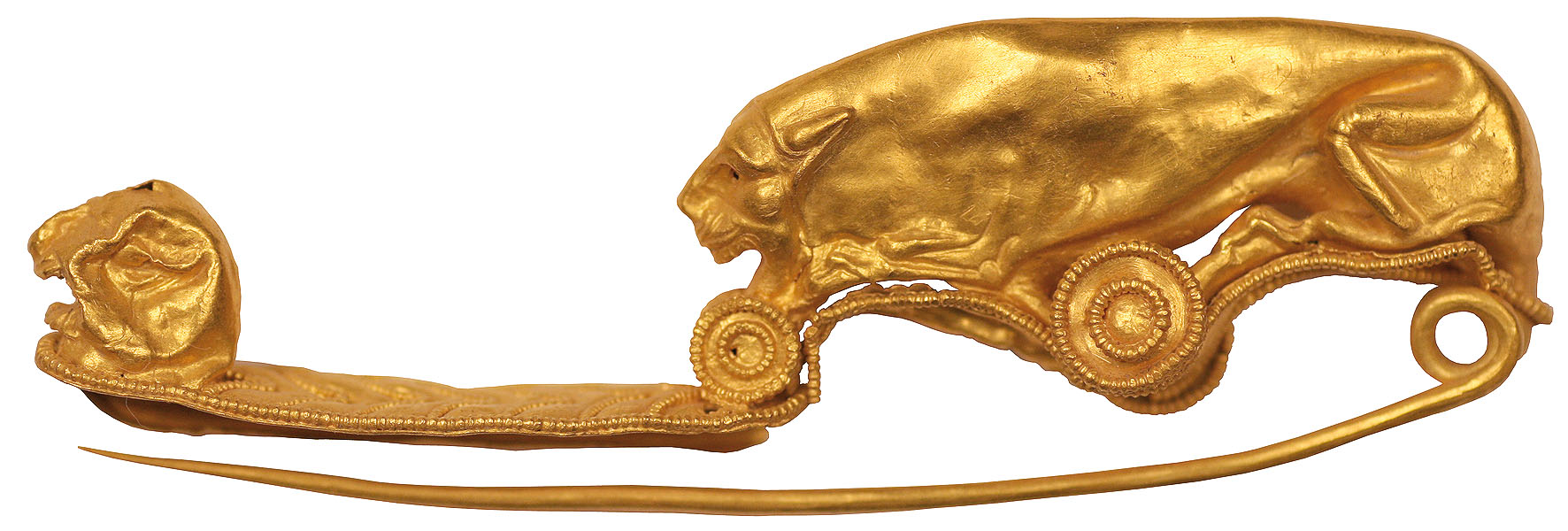 La fibule étrusque en or conservée au MAEC