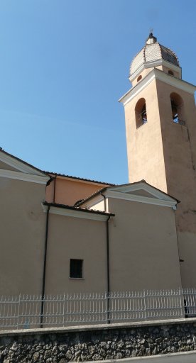 Campanario de la Parroquia San Vitale en Mirteto, Municipio de Massa
